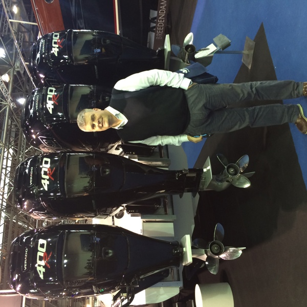 John Tuckwell at Southampton Boat Show